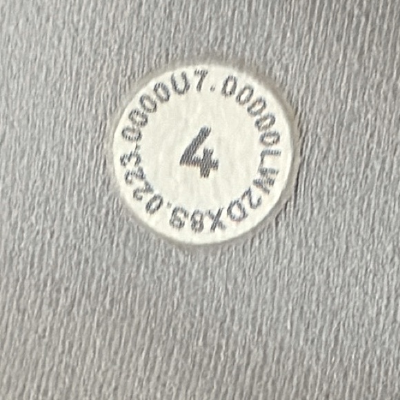 Lululemon Align V-Neck Sports Bra A/B Cup Cheetah Camo & Antique White Women’s 4 - Picture 10 of 12